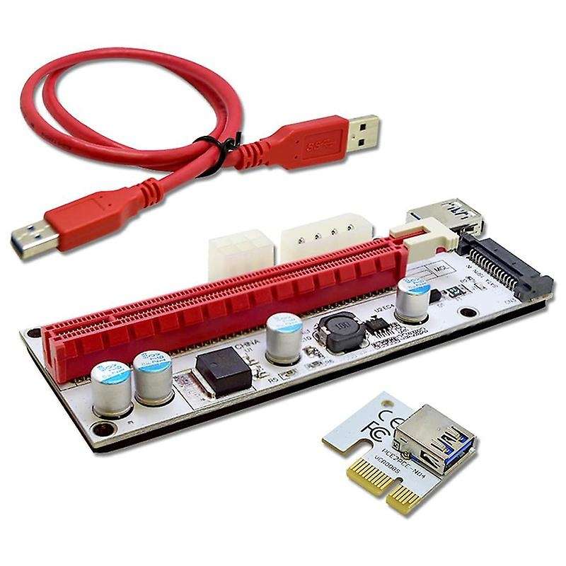 4-pack Ver 008s Multi-power 16x to 1x Powered Riser Adapter