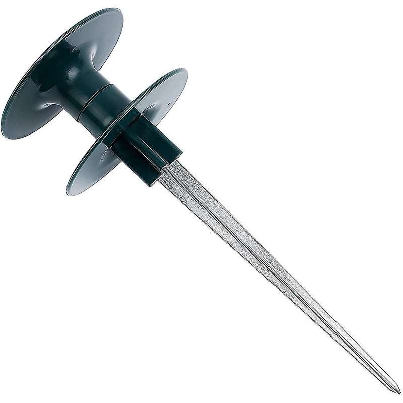 Garden Hose Guide Spike, Sturdy Metal Stakes, Keeps Garden, 2 Pack