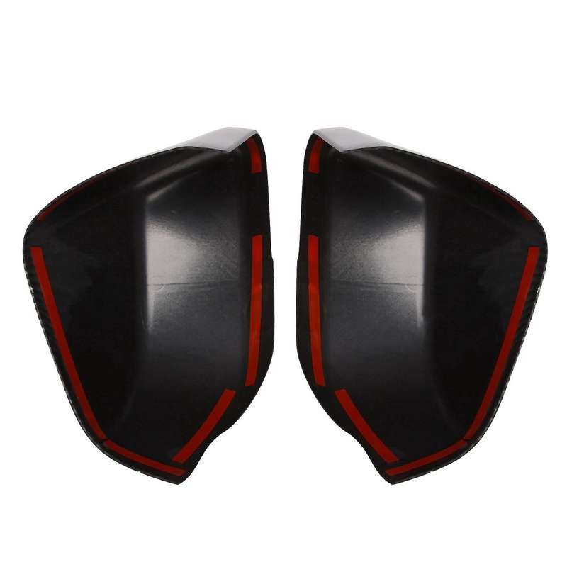 Car Rearview Mirror Cover Sequin Sticker Decoration for Ford Evos