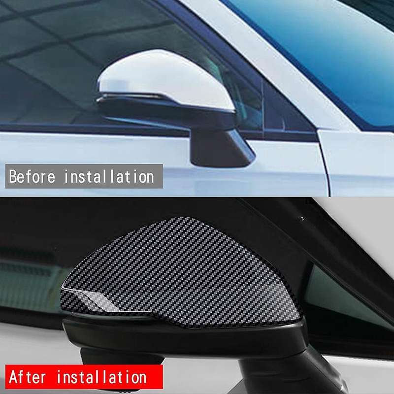 Car Carbon Fiber Rearview Cover for Honda Hr-v Vezel 2021 2022