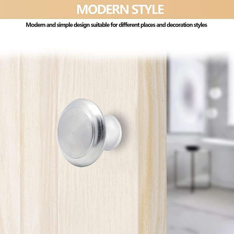 30pcs Cabinet Knobs, Round Kitchen Drawer Pulls with Screws