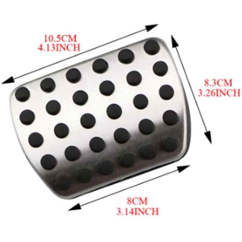 Accelerator Pedal Gas Brake Pedals Cover Rest Pedals for Mercedes