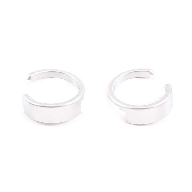 Car Front Water Cup Holder Decorative Ring Trim Stickers