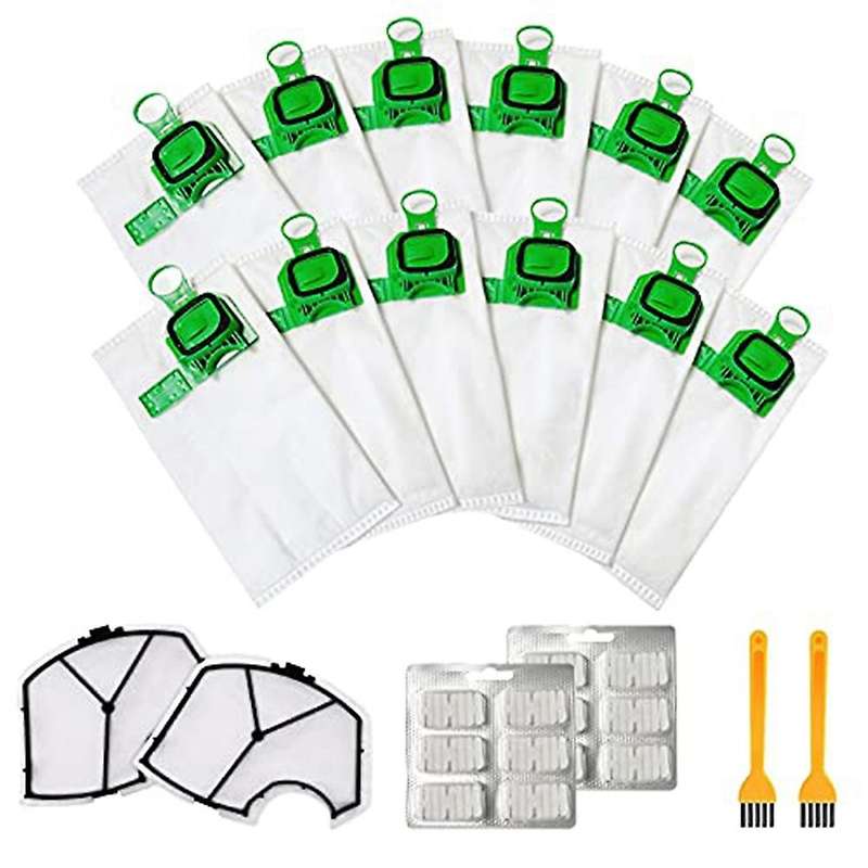 For Kobold Vacuum Cleaner Bag Kit Compatible for Vorwerk Kobold-a
