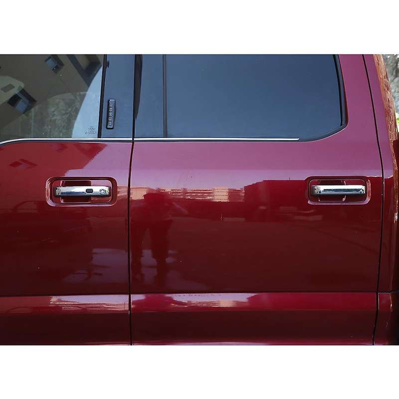 Exterior Door Handle Shell Decoration Cover Stickers Trim Silver