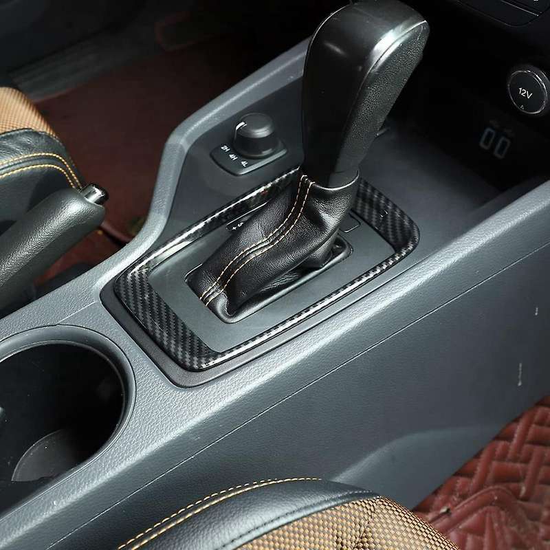 For Ford Ranger Everest 2015-2021 Carbon Fiber Gear Shift Panel