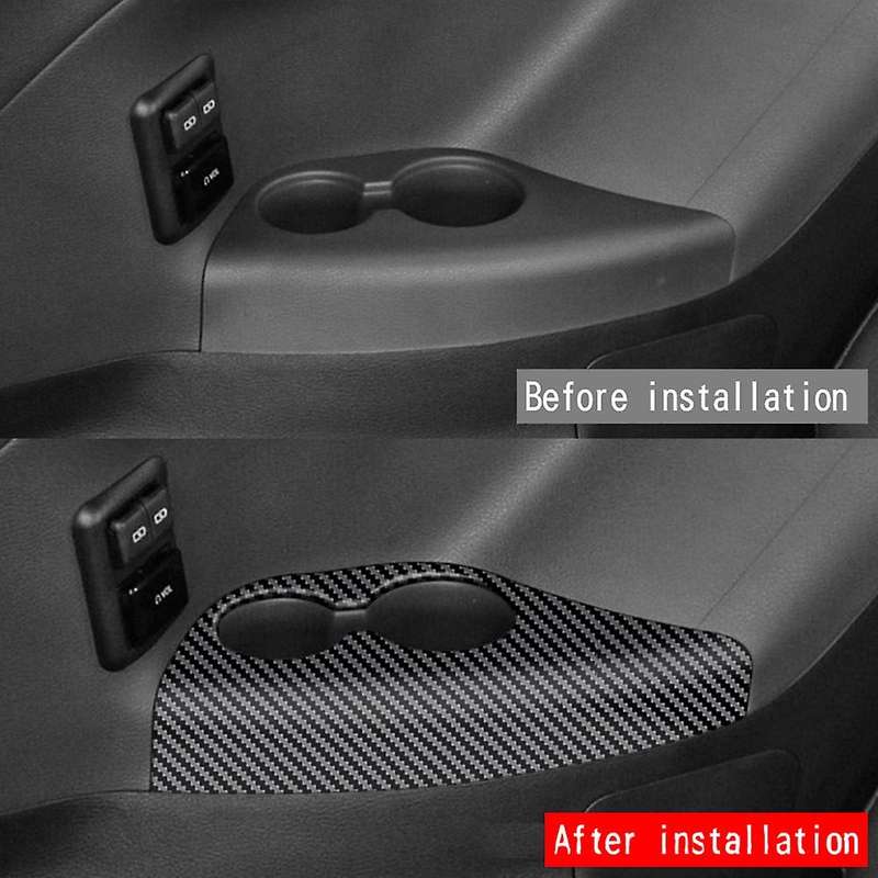 Car Rear Drain Water Cup Frame Cover Trim for Toyota Sienna 2021