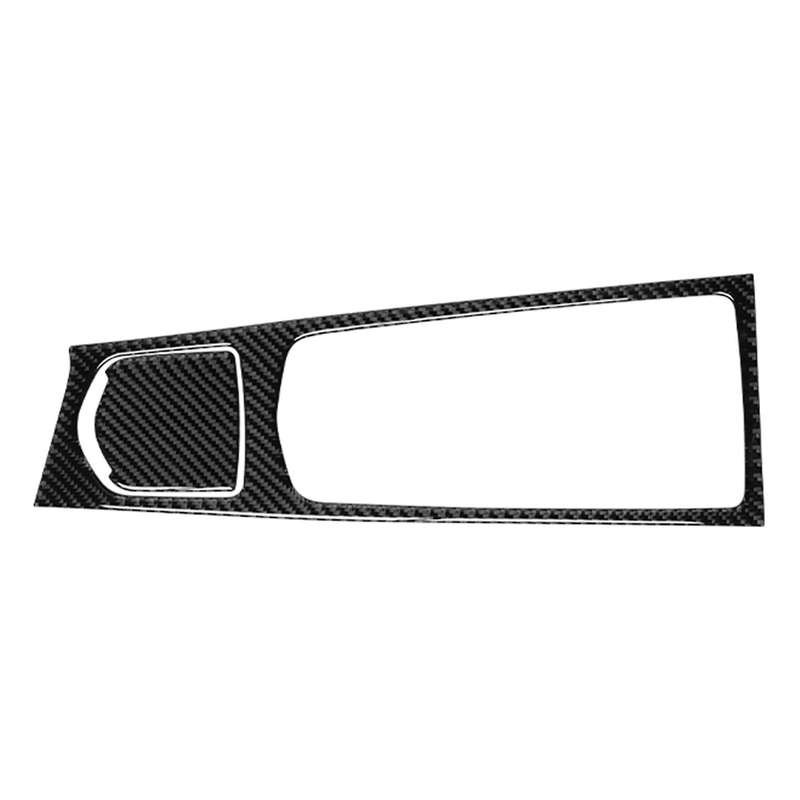 2pc Multimedia Panel Cover Trim Rhd for Porsche Panamera 10-16 Black