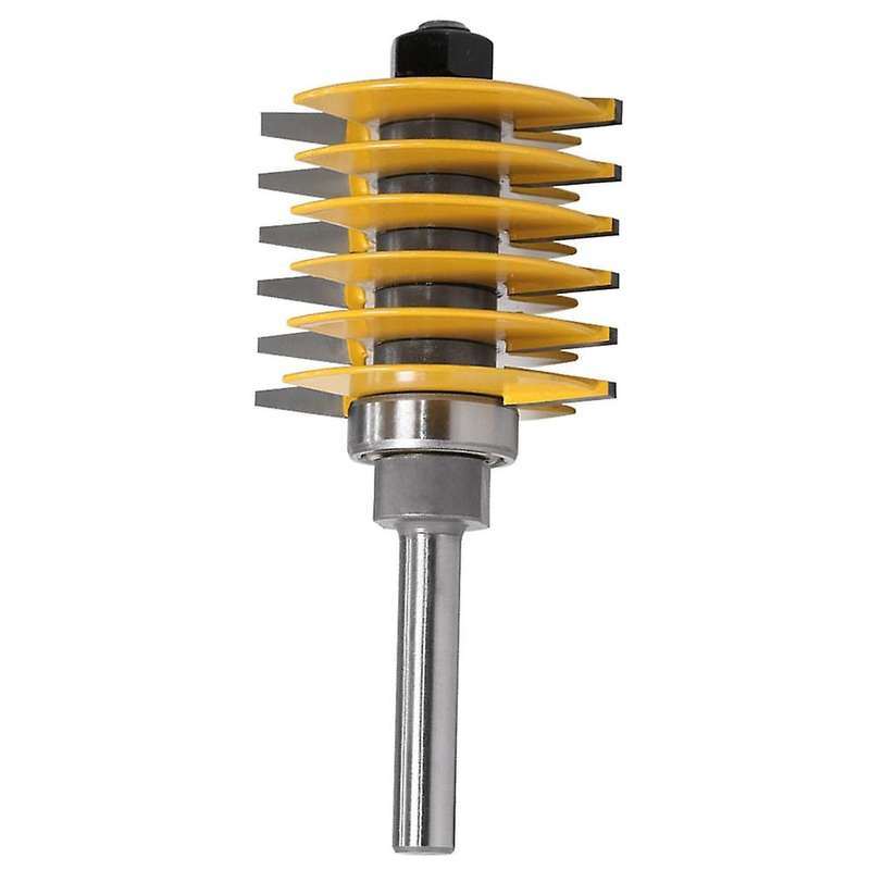 12mm Shank 2 Teeth Adjustable Finger Joint Router Bit Tenon Cutter