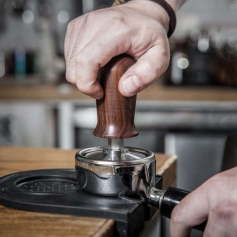 58 Mm Calibration Coffee Tamper with Spring Constant 30 Lb Pressure