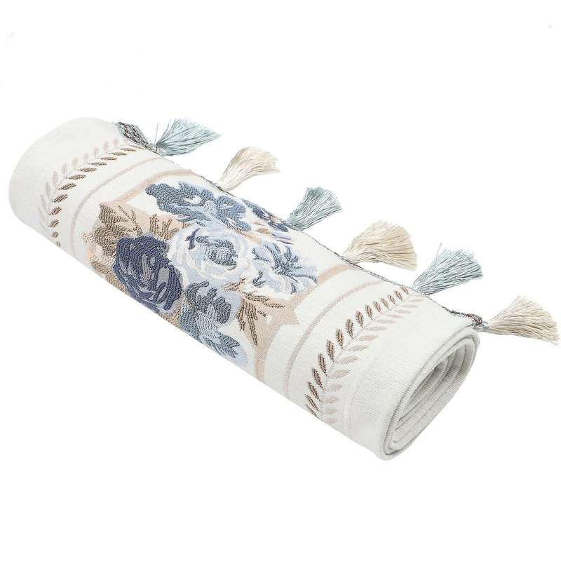 High-end Table Runner Chenille Tassel Home Polyester Tablecloth