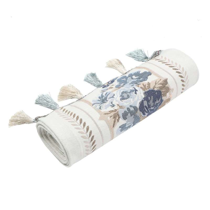 High-end Table Runner Chenille Tassel Home Polyester Tablecloth