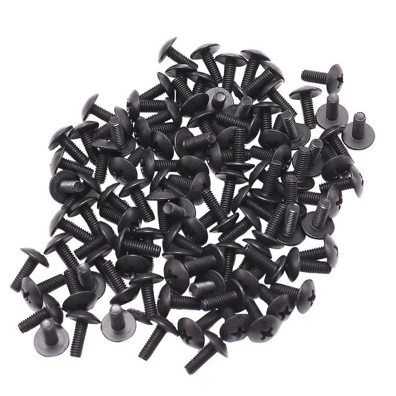 100pcs Tek Lok Screw Set Chicago Screw Comes with Washer