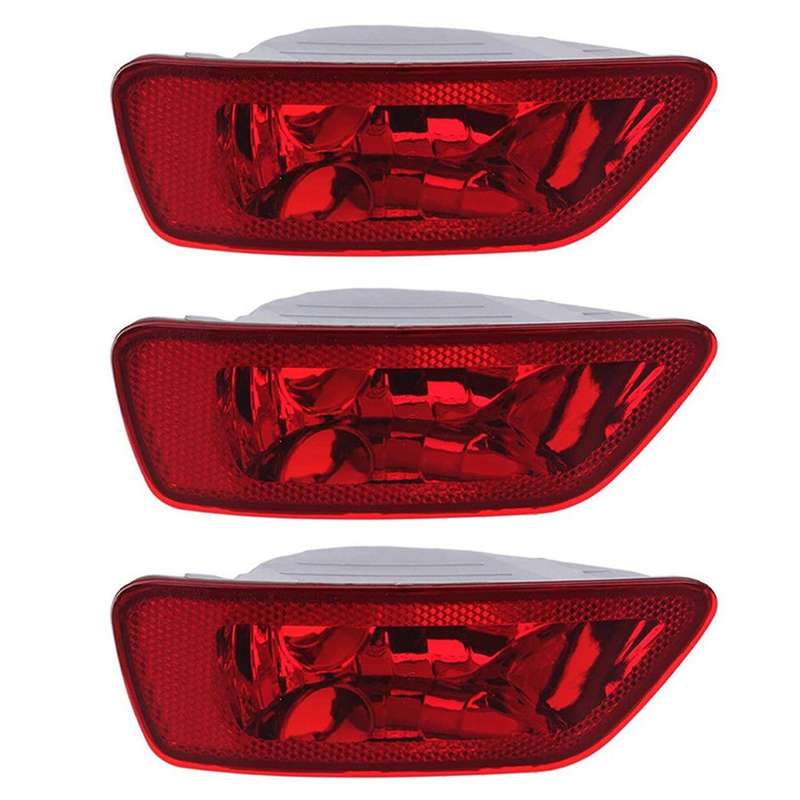 3x Left Fog Lamp for Dodge Journey,jeep Fog Lights Rear Bumper Light