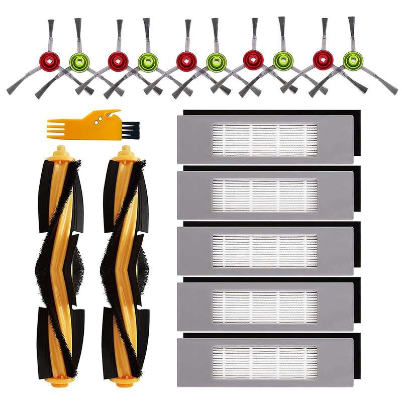 Accessory Kit for Ecovacs Deebot Ozmo T5 T8 T8 Aivi T8 Max T9 Max T9