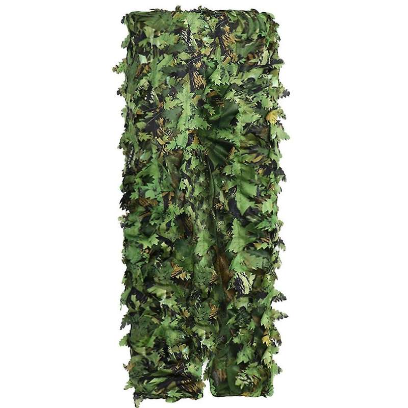 Sticky Flower Bionic Leaves Camouflage Suit Hunting Ghillie Suit (b)