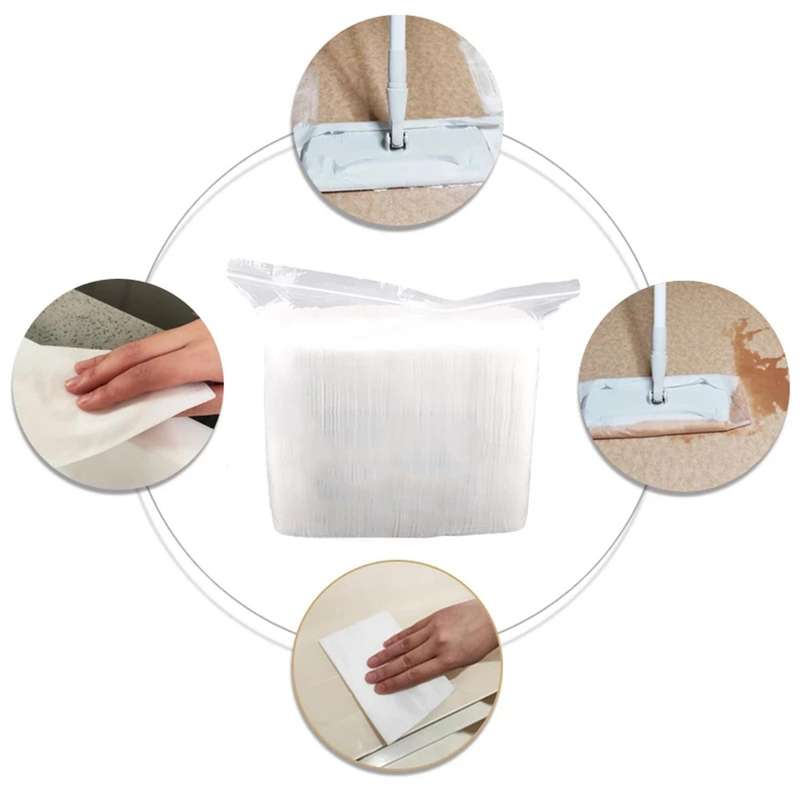 Disposable Microfibre Electrostatic Floor Cloths for Flat Swivel Mop