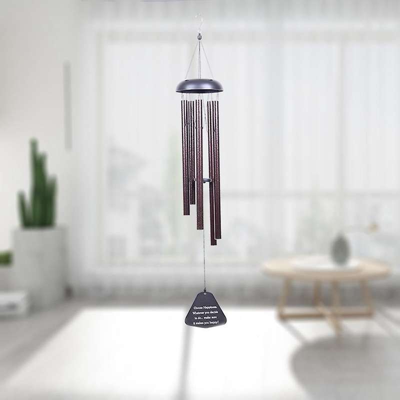 Wind Chimes Aluminum Tube Music Ornaments Room Hanging Decor Garden