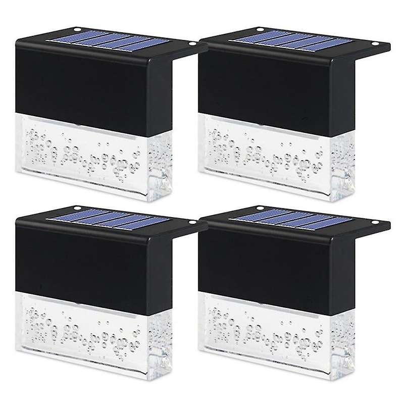 Solar Deck Lights Outdoor Waterproof Led Lights for Stairs Landscape