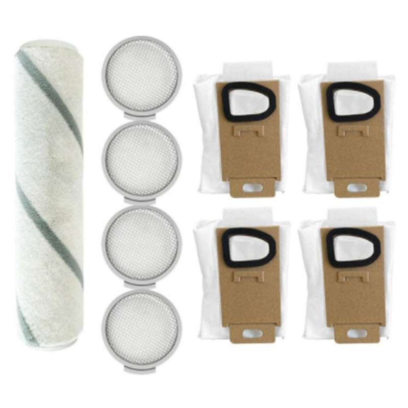 Brush Filter Dust Bag for Xiaomi Mijia Scwxcq1rr/roborock H6 Vacuum