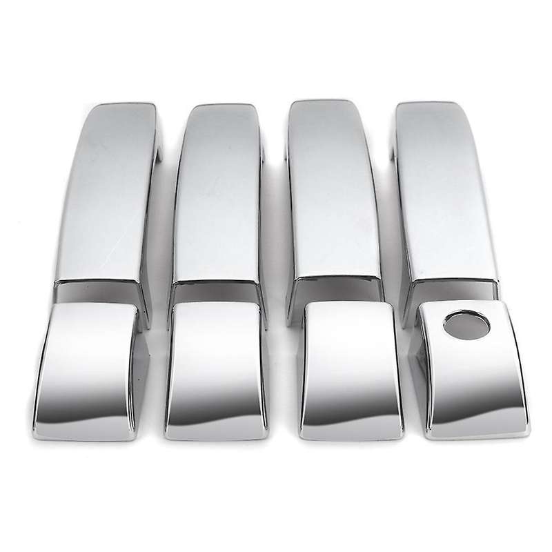 Silver Door Handle Covers for Land Rover Range Rover Vogue L322 02-12