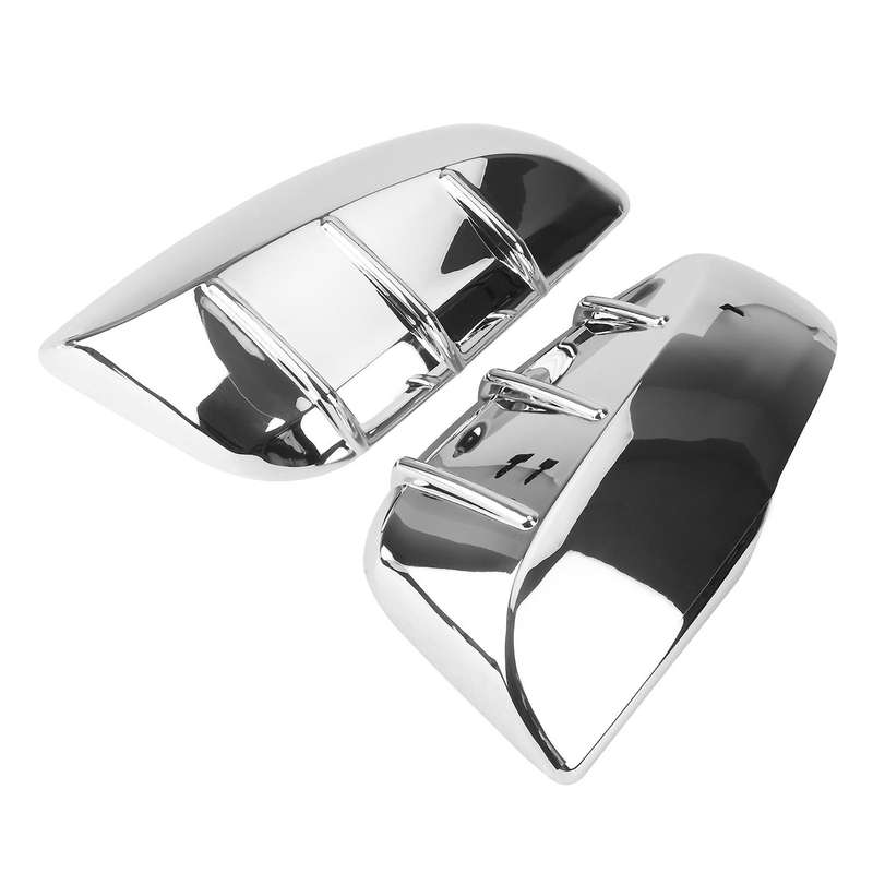 Car Rear View Mirror Cover Reflector Cover Silver
