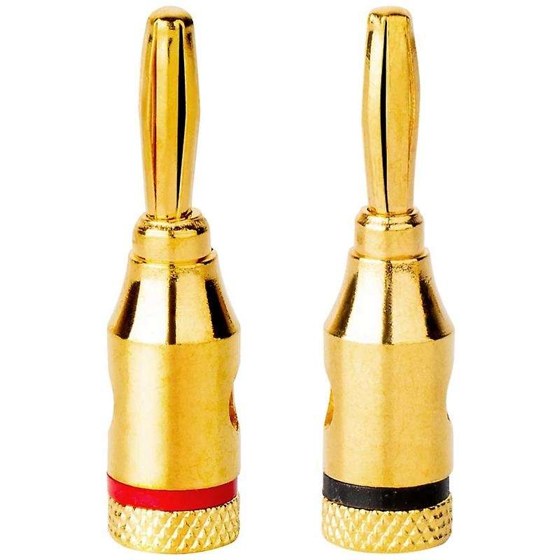 10 Pairs Banana Plugs for Speaker Wire, Theater, Wall Plates and More