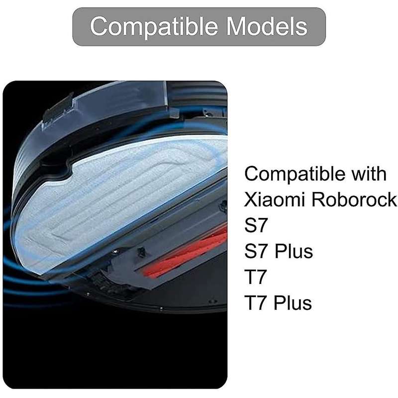 Kit for Roborock S7 S7 Plus T7s T7s Plus Robot Vacuum Cleaner