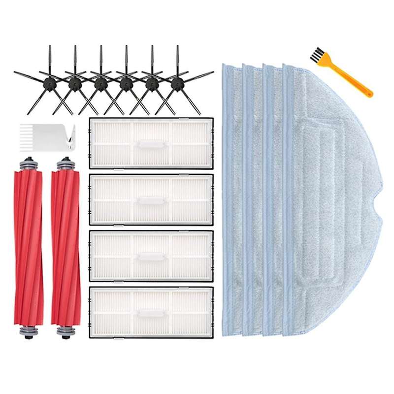 For Xiaomi Roborock S70 S7 S7max T7s Main Brush Hepa Filter Mop Pad