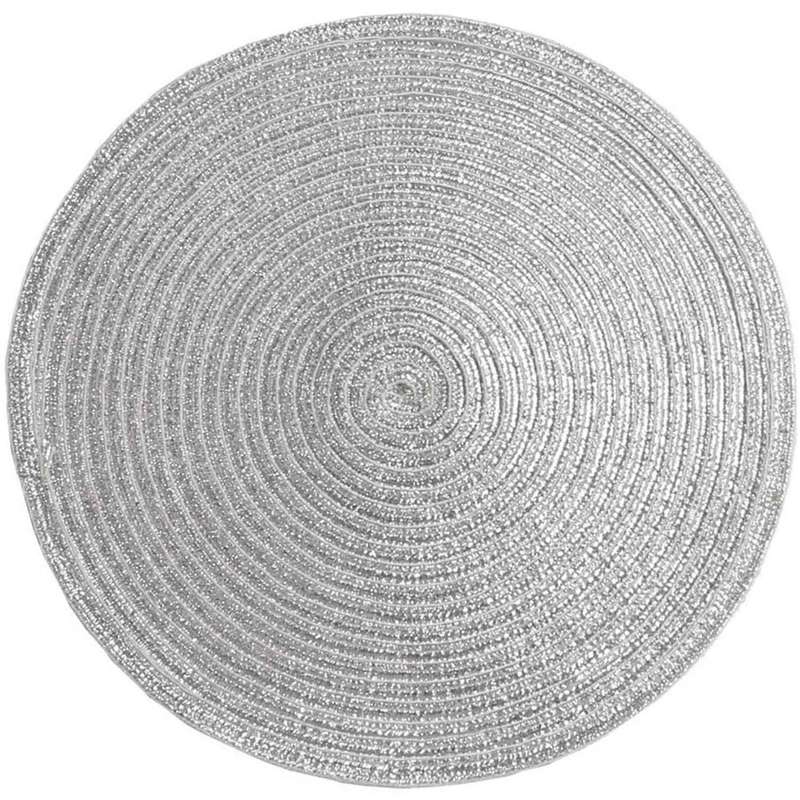 36cm Round Placemats Set Of 6 for Holiday Party Wedding
