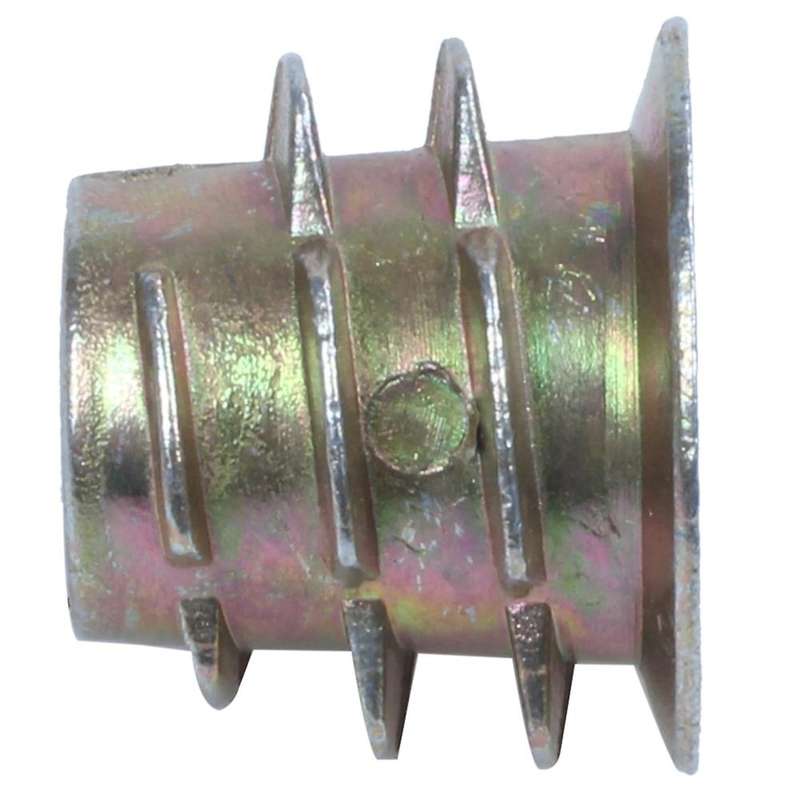 30 Pcs M6x10mm Hex Socket Screw In Thread Insert Nut for Wood