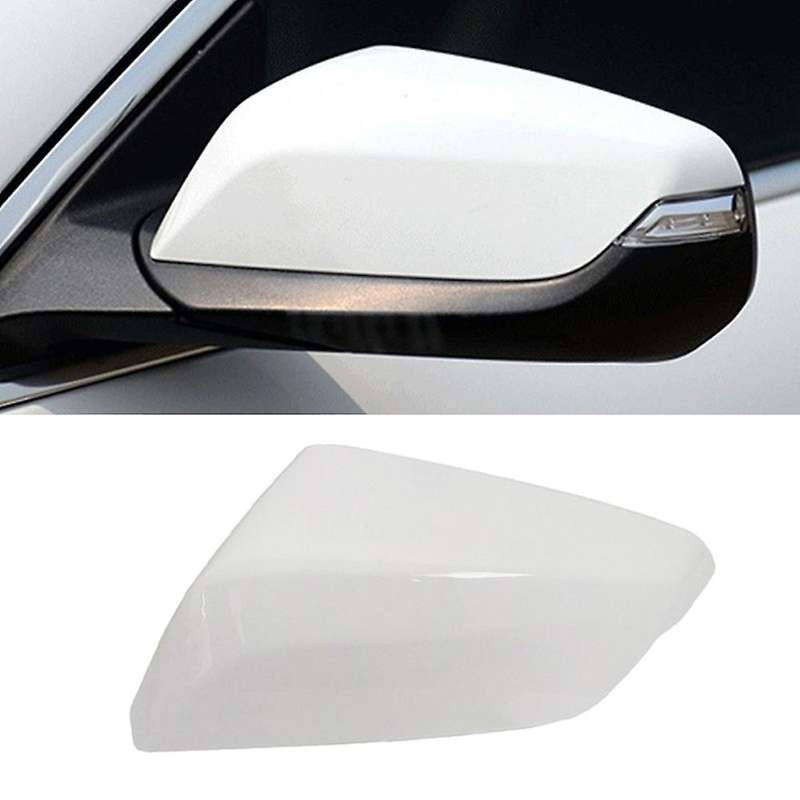 Car Rearview Mirror Caps for Chevrolet Malibu Xl 2016-2021 White
