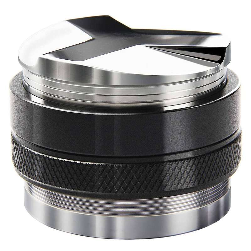 53mm Stainless Steel Coffee Distributor and Tamper,adjustable Depth