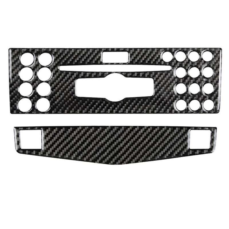 Carbon Fiber for Benz C Class W204 07-10 Car Center Navigation Cover