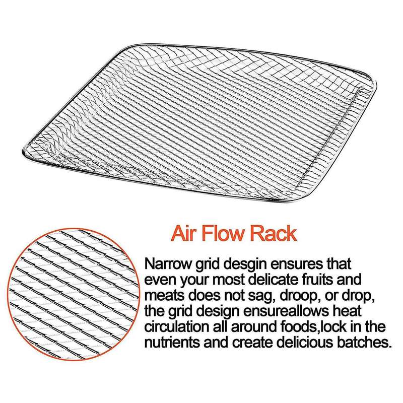 For 6qt Chefman, Aria and for Ultrean Air Fryer Oven,dehydrator Racks