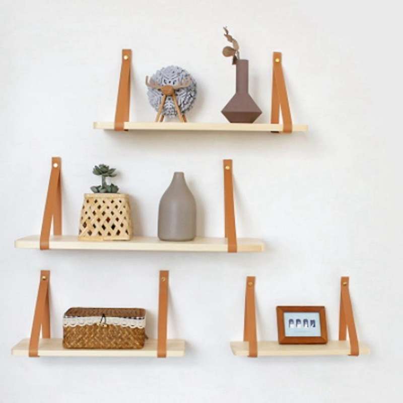 Wall Shelf Living Room Porch Wall Hanging Magazine Book Storage Shelf