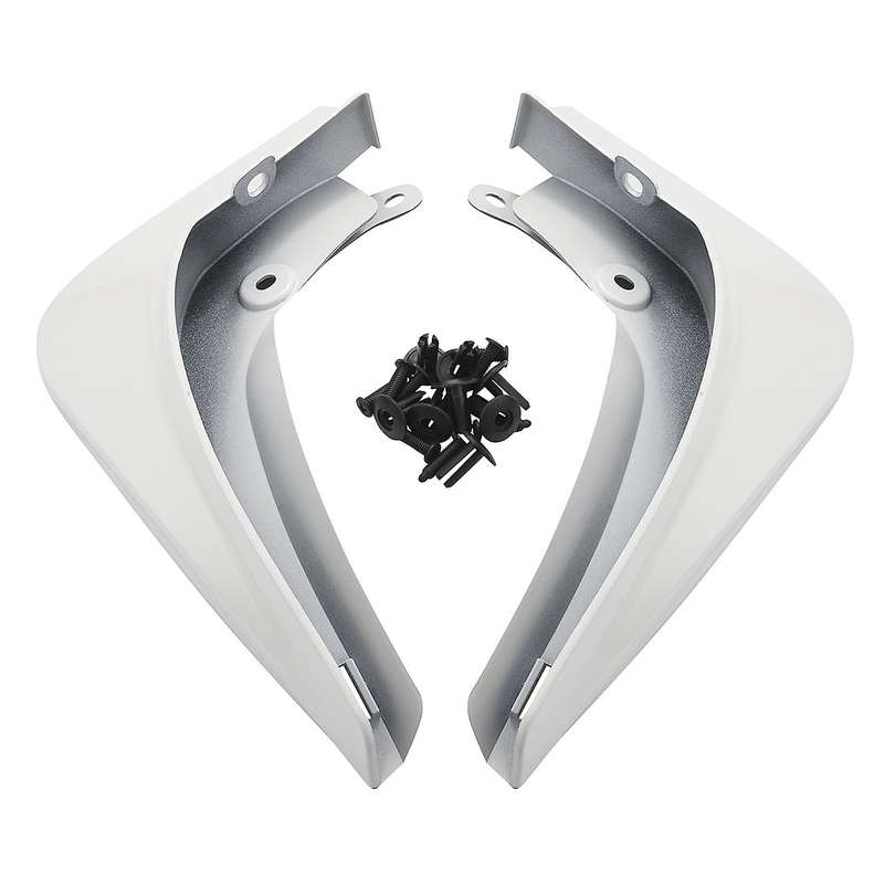 For Tesla Model 3 Flap Fender Mudguards Pack Of 4 Painted Gloss White