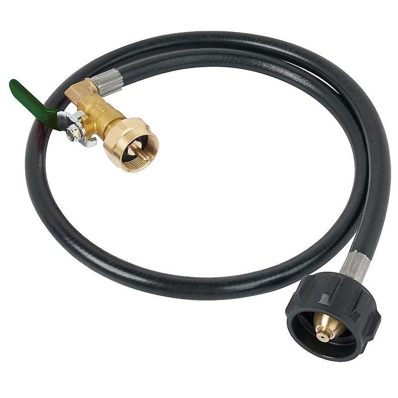 High Pressure Camping Grill Qcc1 Type Propane Refill Hose 35.5inch
