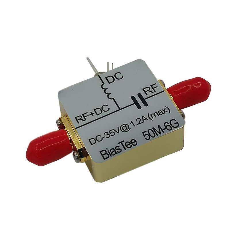 Antenna Rf Feed Box Bias Coaxial Feed Rf Dc Blocking 1m-6ghz