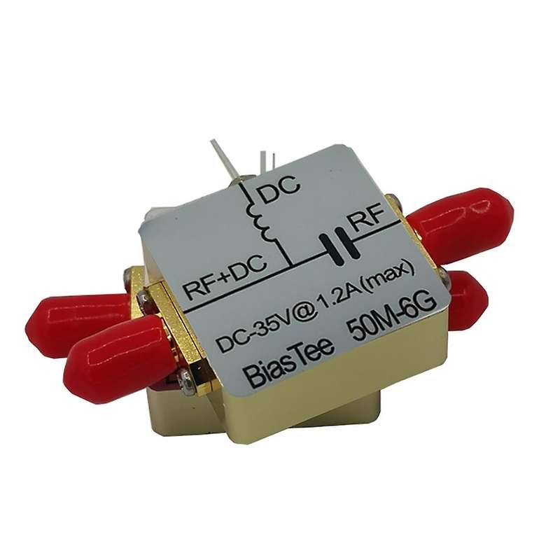 Antenna Rf Feed Box Bias Coaxial Feed Rf Dc Blocking 1m-6ghz