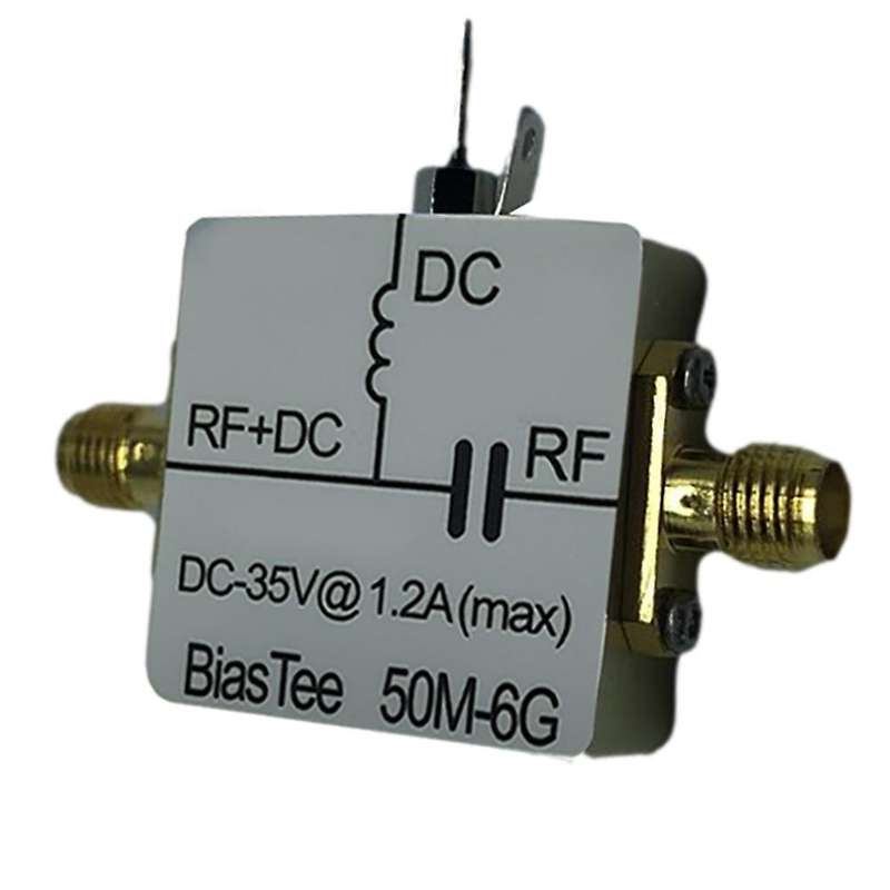 Antenna Rf Feed Box Bias Coaxial Feed Rf Dc Blocking 1m-6ghz