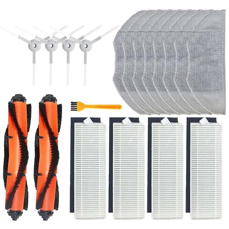 Main Brush Side Brush Hepa Filter Mop Cloth for Xiaomi Mijia G1