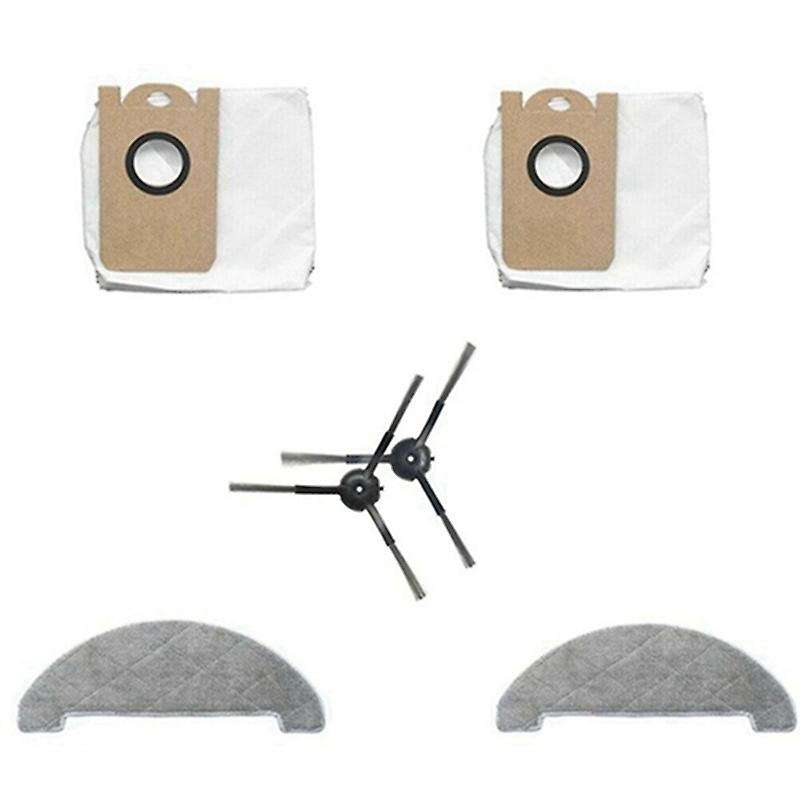 Main Rolling Side Brushes Filters Dust Bags Rags for Viomi S9 Cleaner