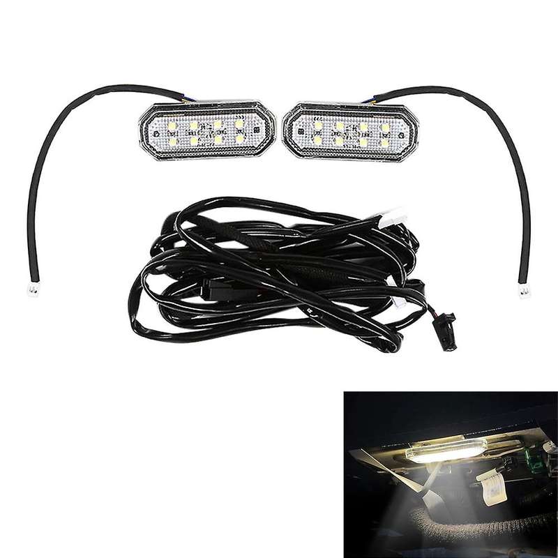 2pcs Car Led Foot Light Ambient Light Decorative Light