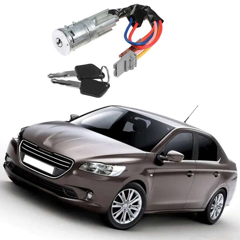 252521 2525.21 Car Ignition Lock Switch with 2 Keys Ignition Start Up