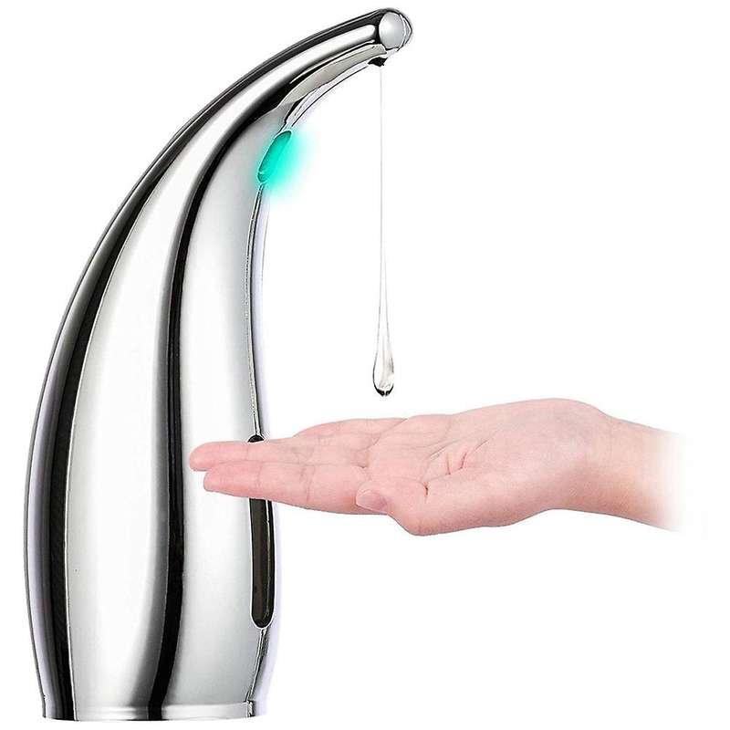 Soap Dispenser Automatic,with Infrared Motion Sensor,silver
