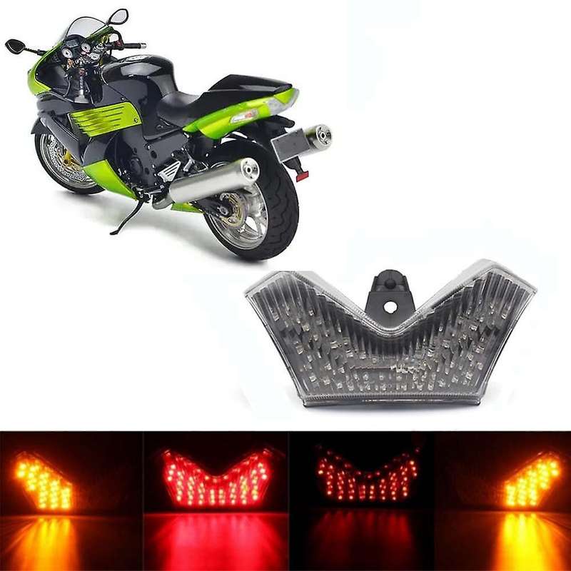 Motorcycle Led Tail Light Turn Signal Brake Stop Tail Light