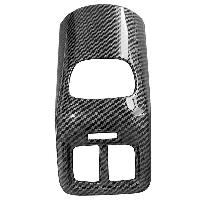 Car Carbon Fiber Rear Air Condition Vent Outlet Frame for Hyundai I10