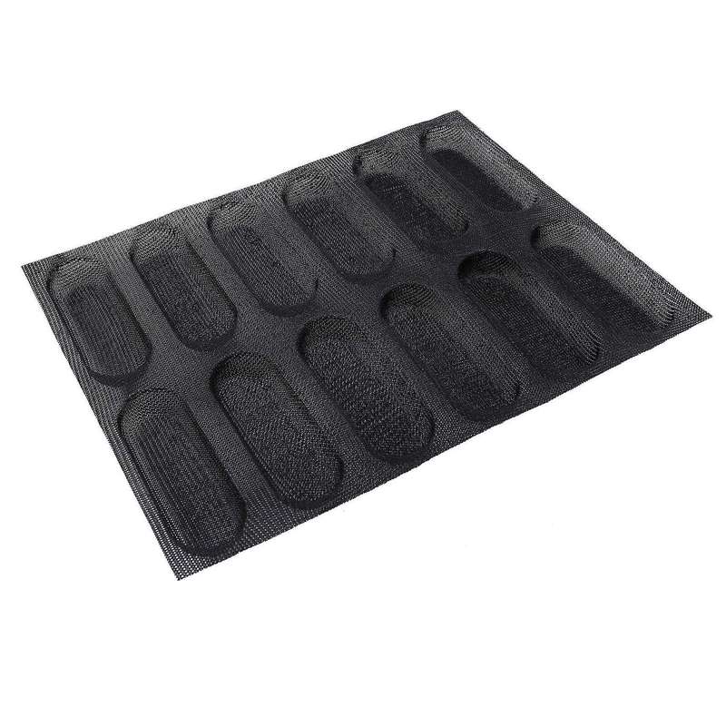 Silicone Baguette Pan-non-stick,hot Dog Molds, Baking Mat Bread Mould