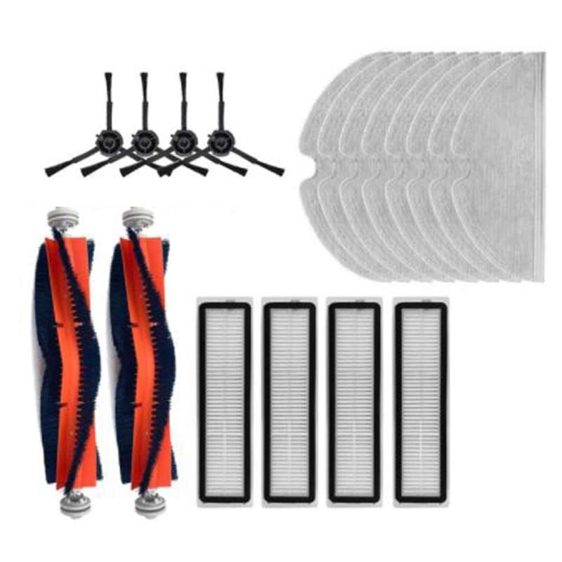18 Pcs Set for Dreame Bot L10 Pro Robotic Vacuum Cleaner Parts